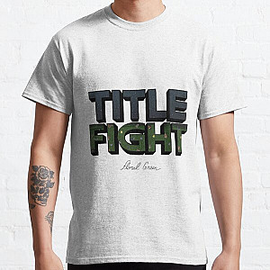 Title Fight - Floral Green Classic T-Shirt RB2411