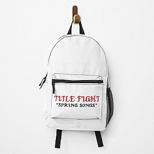 Spring Songs - Title Fight Backpack RB2411