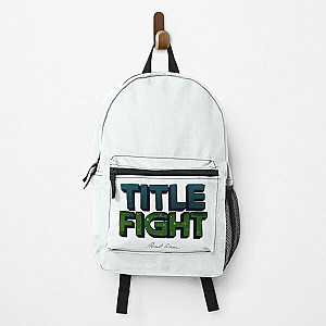 Title Fight Floral Green Backpack RB2411