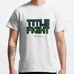 Title Fight Floral Green Classic T-Shirt RB2411