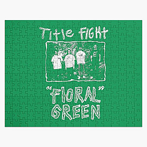 Title Fight Floral Green Promo Jigsaw Puzzle RB2411