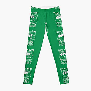 Title Fight Floral Green Promo Leggings RB2411