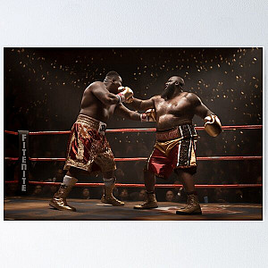 Heavyweight Boxing Title Fight Poster RB2411