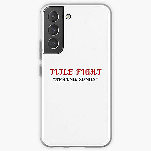Spring Songs - Title Fight Samsung Galaxy Soft Case RB2411