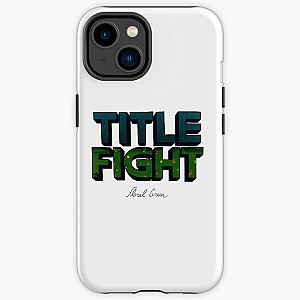 Title Fight Floral Green iPhone Tough Case RB2411