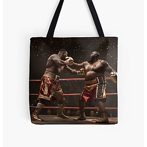 Heavyweight Boxing Title Fight All Over Print Tote Bag RB2411